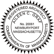 Architect - Massachusetts - 1-5/8" Dia