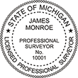 SURV-MI - Surveyor - Michigan - 1-5/8" Dia