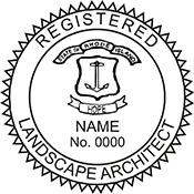 Landscape Architect - Rhode Island - 1-5/8" Dia