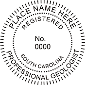 Geologist - South Carolina - 1-5/8" Dia