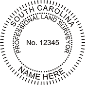 Land Surveyor - South Carolina - 1-1/2" Dia