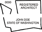 ARCH-WA - Architect - Washington - 1-5/8" Dia