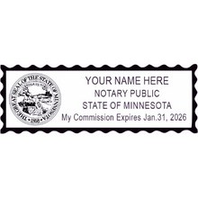 Minnesota notary stamp - Great quality | Minneapolis Rubber Stamp ...