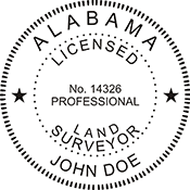 Land Surveyor - Alabama - 1/5/8" Dia" Dia