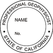 GEOPHY-CA - Geophysicist - California - 1-5/8" Dia
