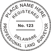 Land Surveyor - Delaware - 1-5/8"