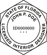 INTDESGN-FL - Interior Designer - Florida - 2" Dia