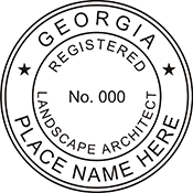 Landscape Architect - Georgia - !-3/4" Dia