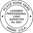 LANDSURV-HI - Land Surveyor - Hawaii - 1-1/2" Dia